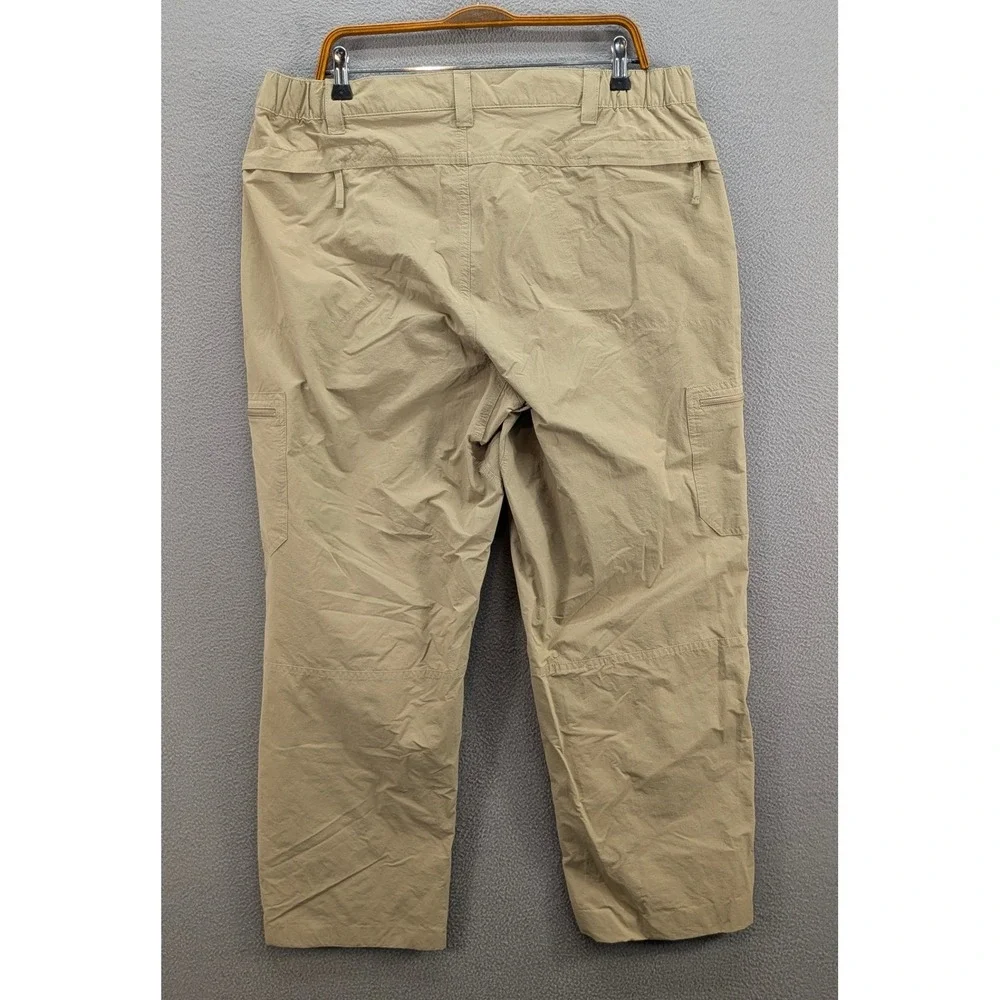 Orton Brothers Cargo Utility Pants Men's L Khaki Stretch VT-84036 30